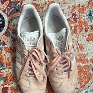 Adidas Women's Blush Suede Sneakers